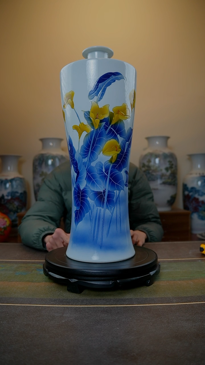 【闪购商品】摆件瓷造确保手工手绘作品