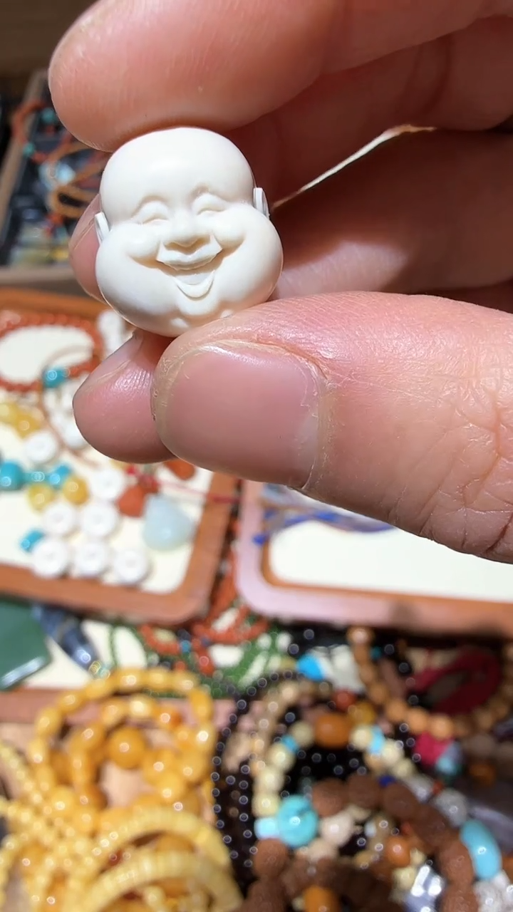 吊坠猛犸象牙精品大佛公