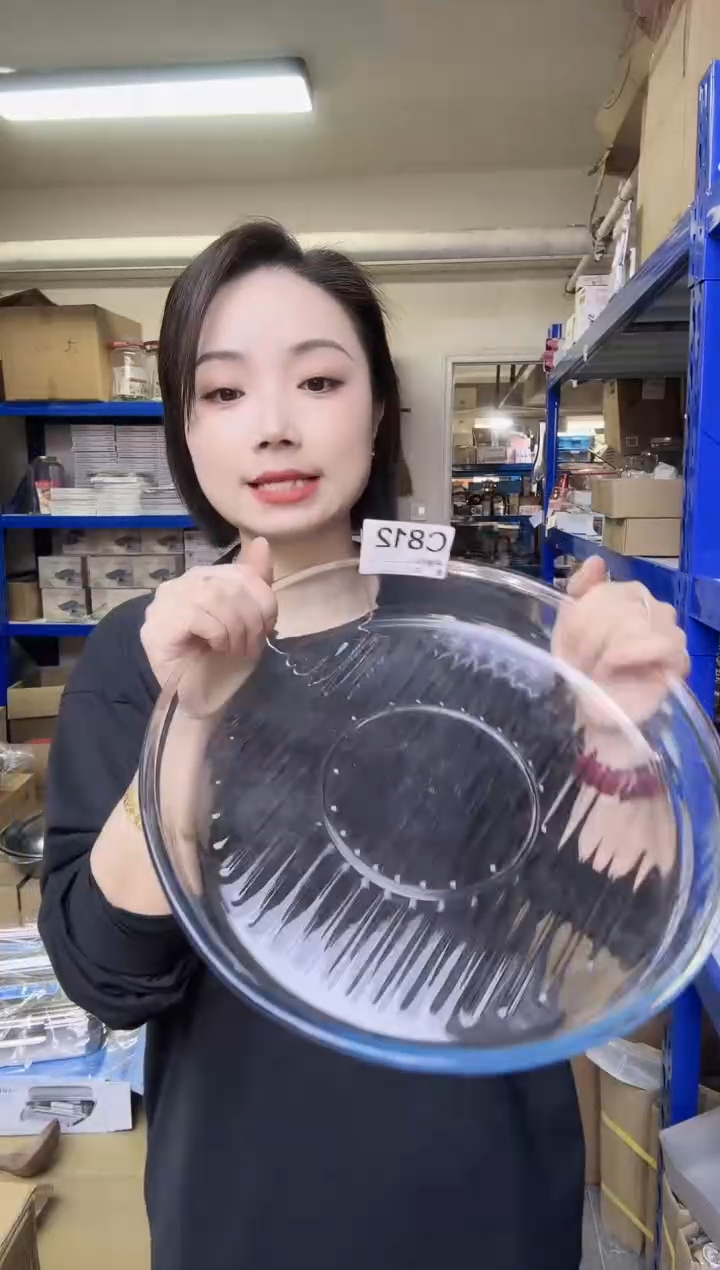 瓷片进口家用百货32cm烤盘 C812