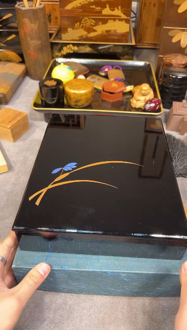 收纳文盒大漆漆器大漆漆器