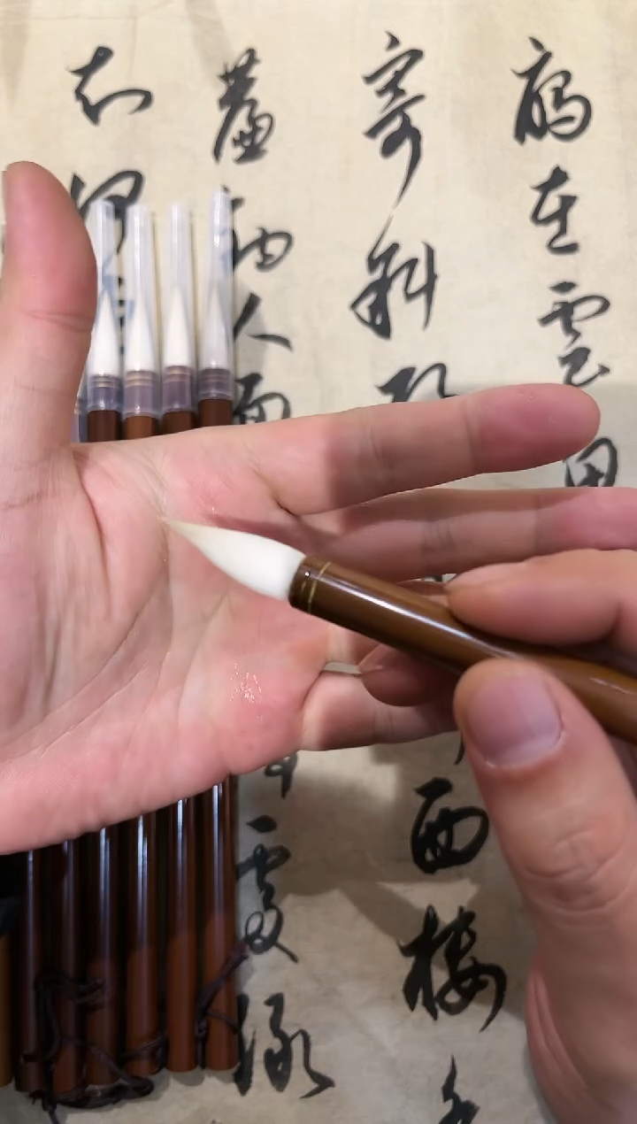 【不支持上墨试笔】出锋3.0cm纯细光峰羊毫