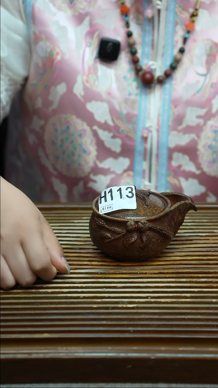 万古烧粗陶手工茶具6