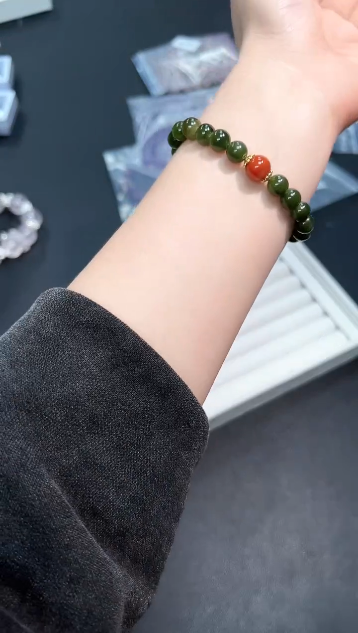 【闪购商品】水晶手串未镶嵌27g多样性发其一/1条默认微瑕
