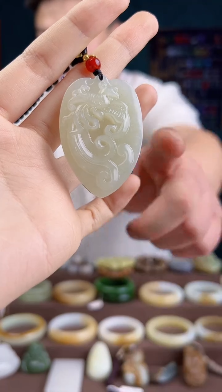 【闪购商品】和田玉颈饰未镶嵌ZZ 拍一发一 多样性发货