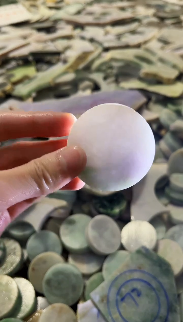 【闪购商品】翡翠颈饰未镶嵌A货吴平012