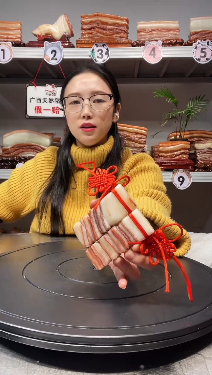 【闪购商品】天然石材柳州猪肉石