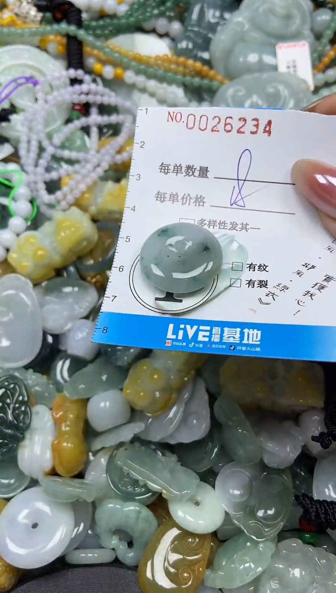 颈饰未镶嵌翡翠026234