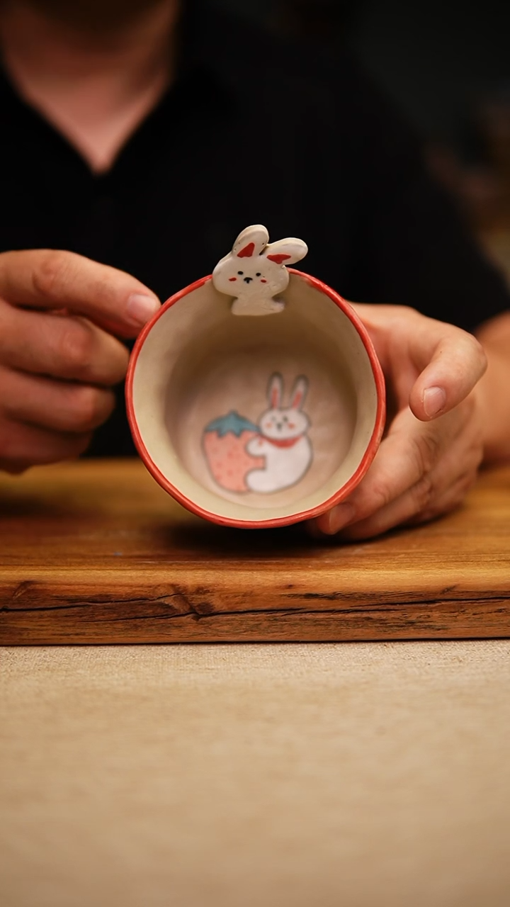 @@陶园瓷舍@@纯手工手绘@高温釉下彩