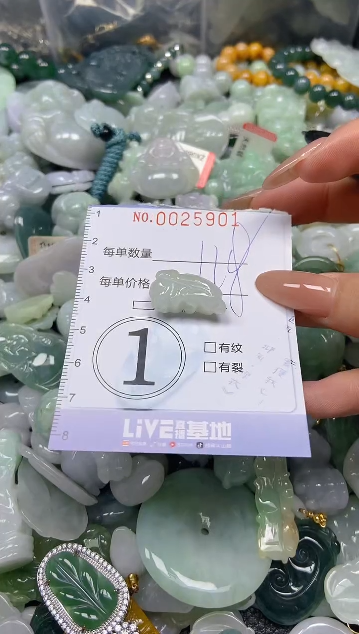 【闪购商品】翡翠颈饰未镶嵌闪购0025901