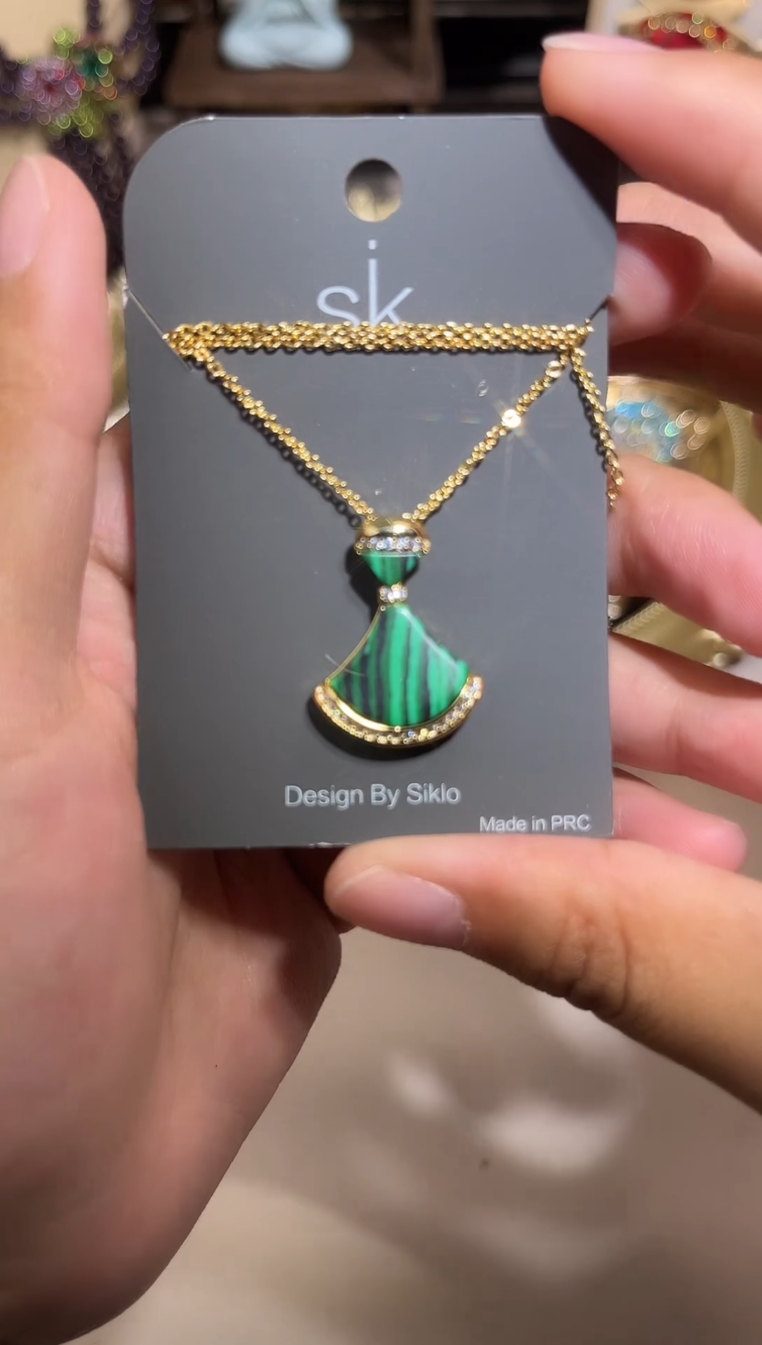 铜合金合金无项链吊坠