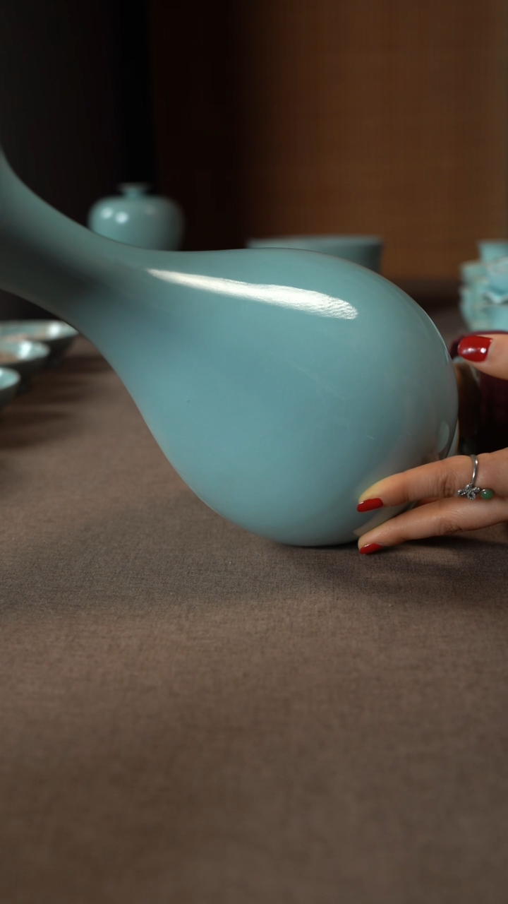 【闪购商品】汝瓷主人杯碗壶瓶樽洗