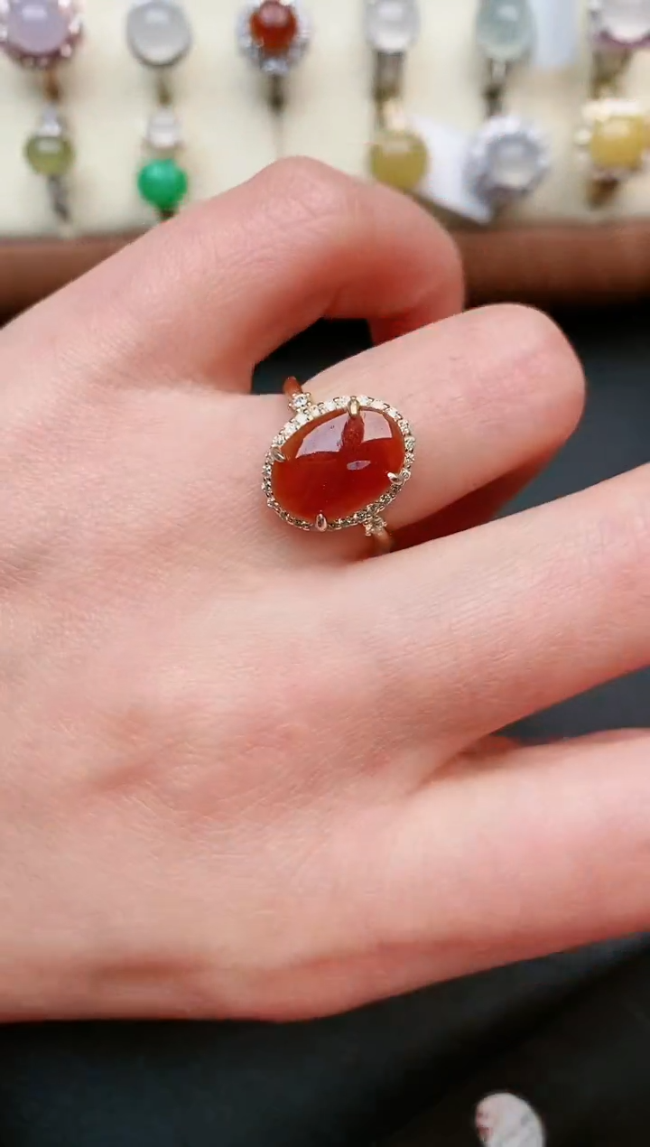 【闪购商品】翡翠戒指银S925镶嵌.....