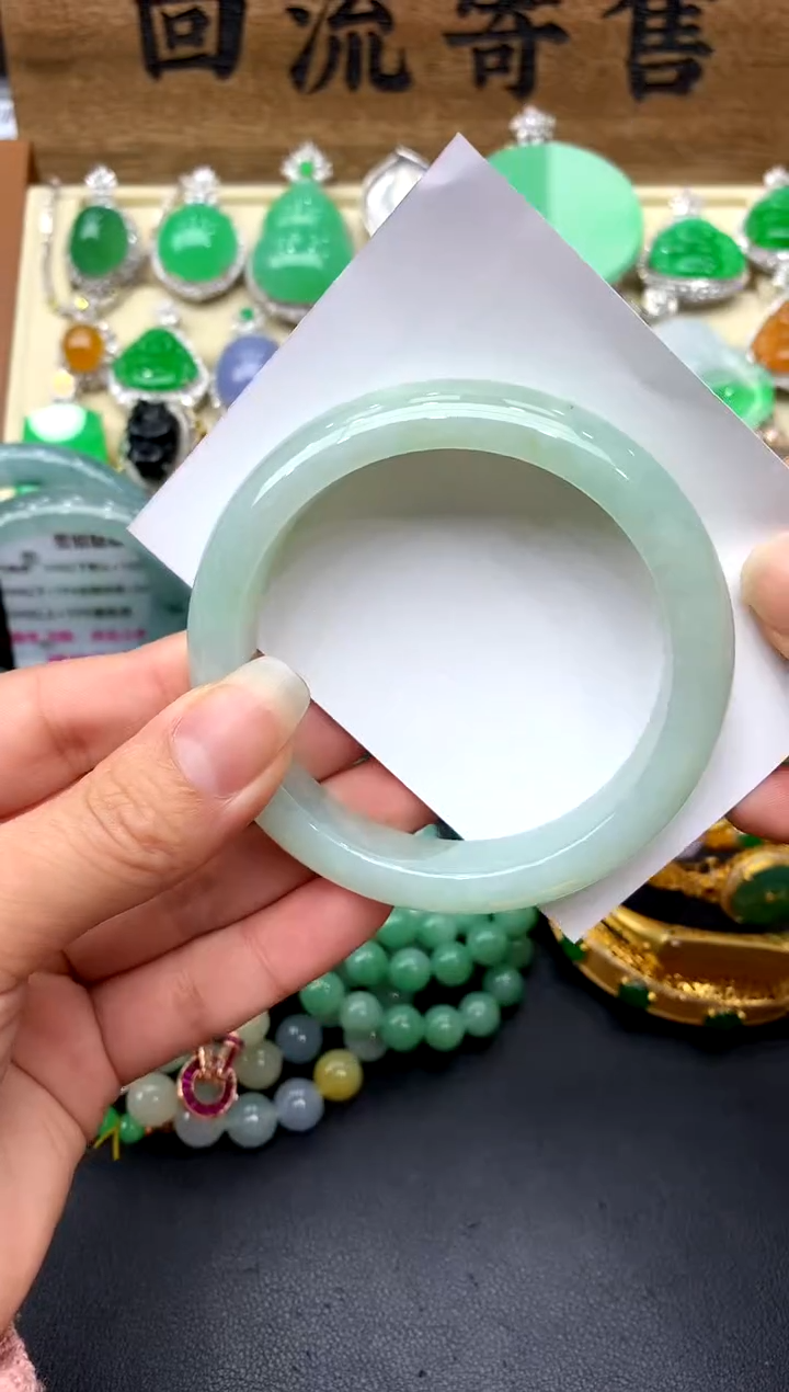 【闪购商品】翡翠手镯未镶嵌333-中国好珍宝