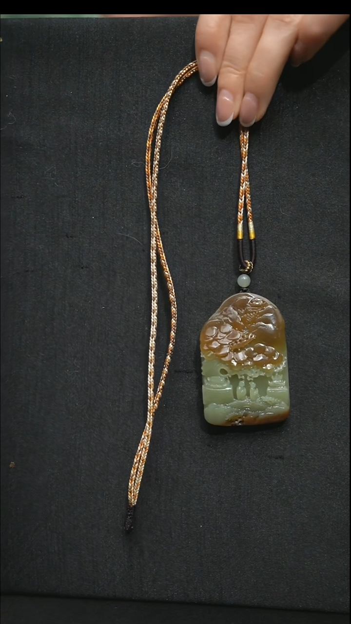 未镶嵌和田玉（糖玉）把件未镶嵌 和田玉（糖玉） 把件