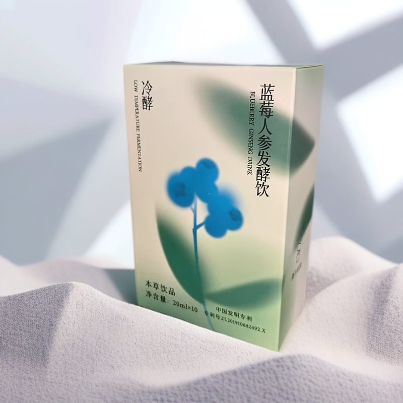 老吴专属【25.07.19到期】蓝莓人参发酵饮料本草饮品200ml*4盒