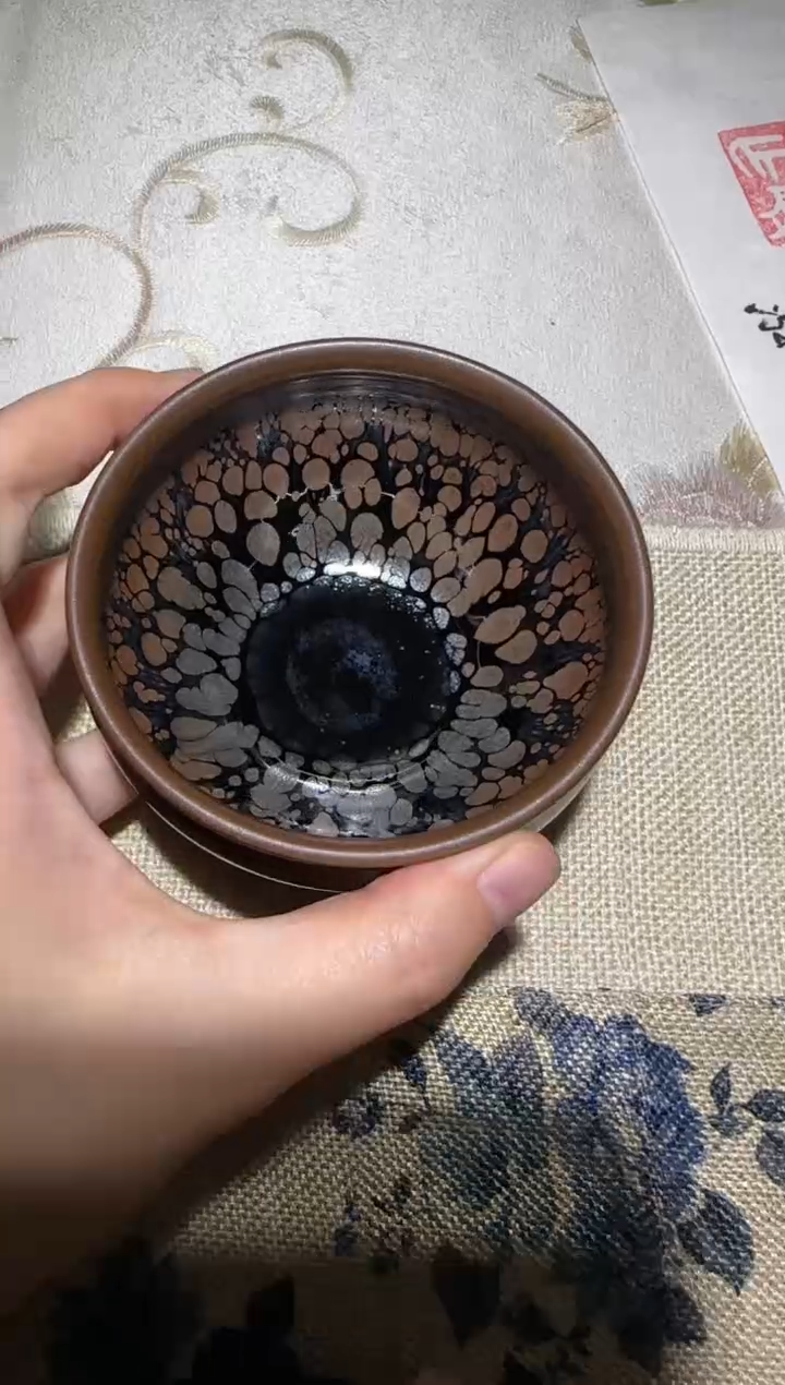 茶盏杨敏老师复古鹧鸪8