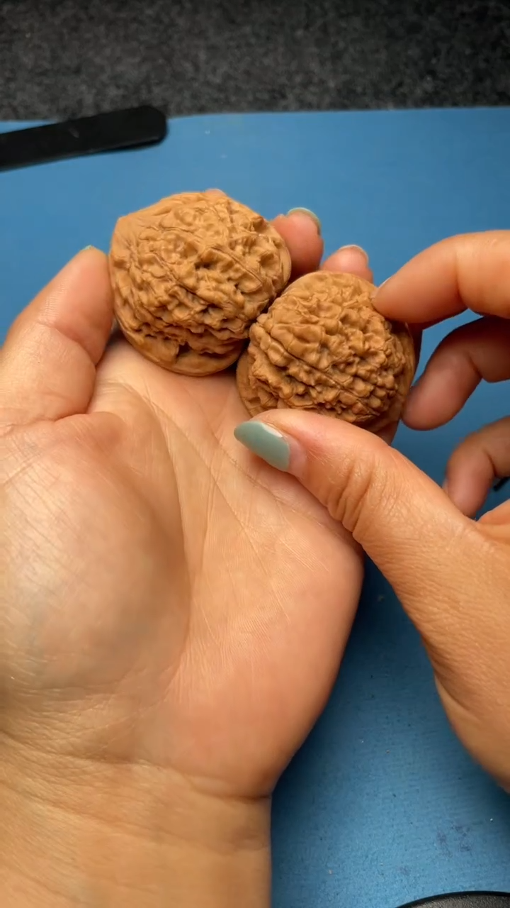 文玩核桃把件a156官帽43尺