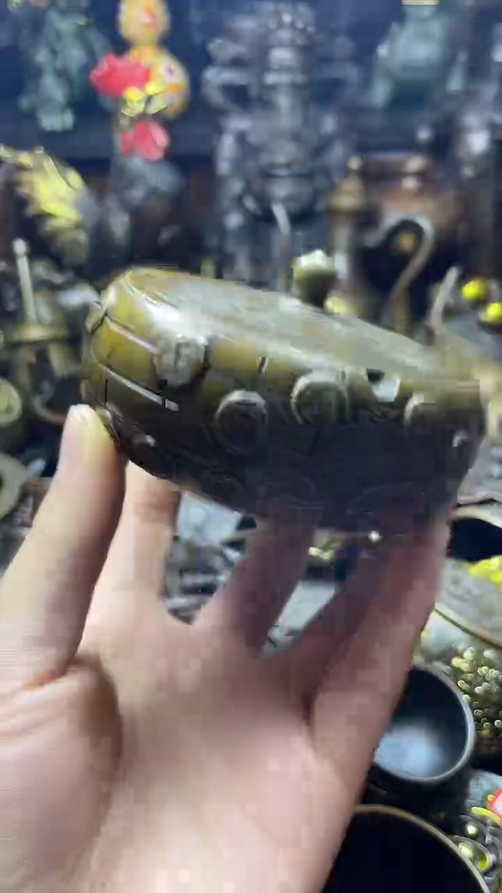 闪购链接，点击下单，有运费险，铜摆件