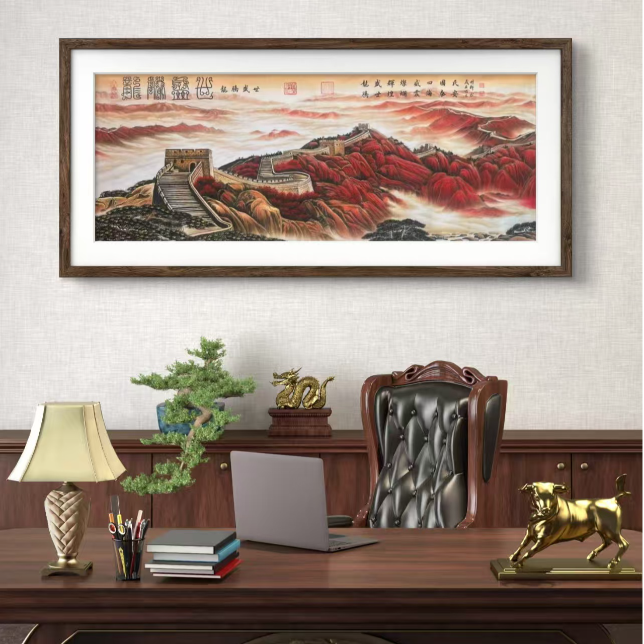 颜明轩纯手绘作品—（龙腾盛世）