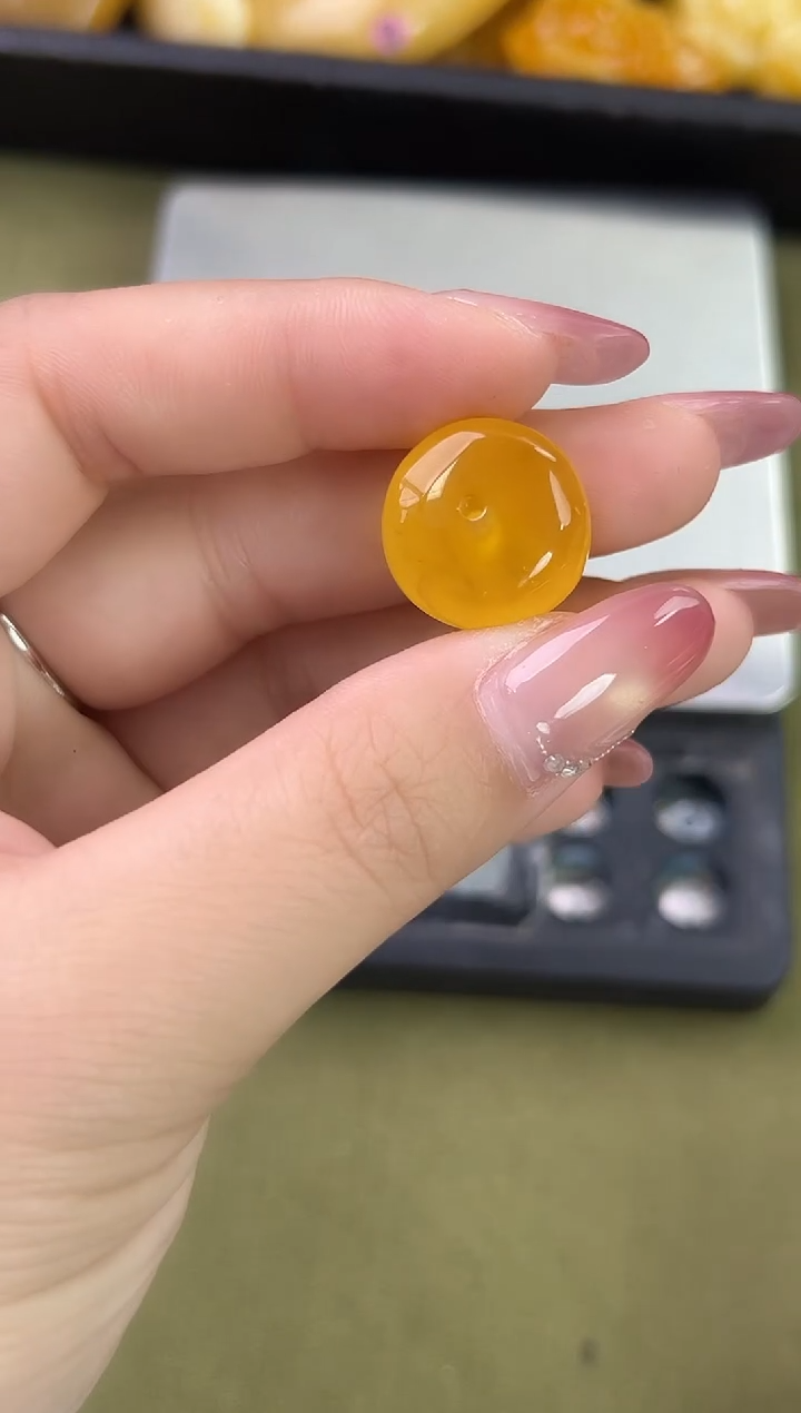 裸石琥珀未镶嵌天然琥珀蜜蜡吊坠