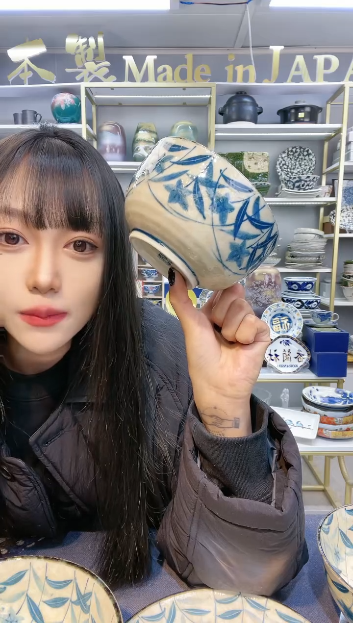 【闪购商品】碗黄泥桔梗13厘米饭碗一只装