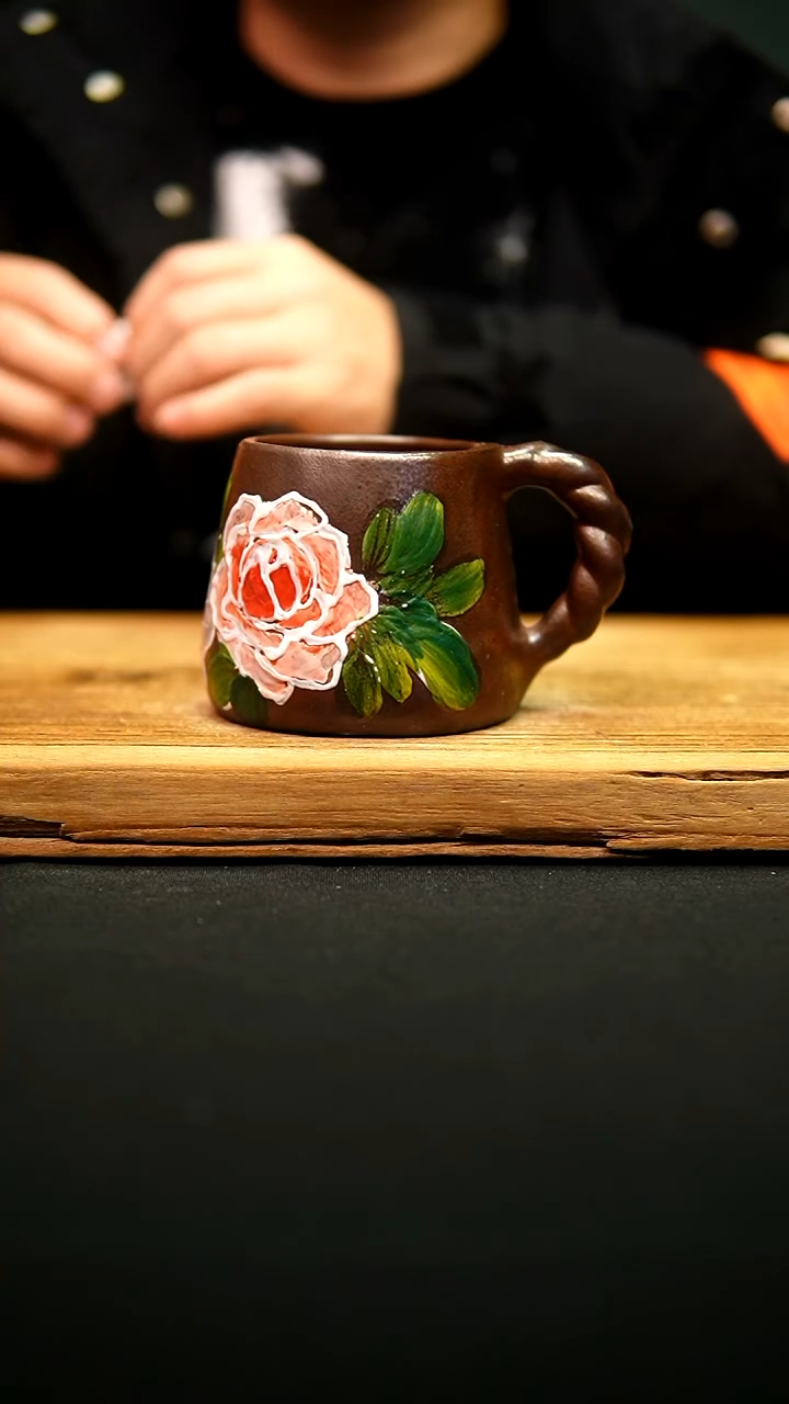 @@陶园瓷舍@@纯手工手绘@高温釉下彩