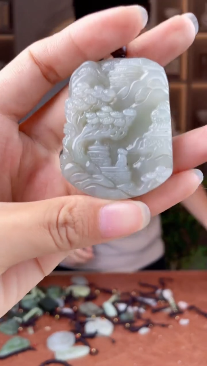 未镶嵌和田玉挂件拍一发一，多样性发货