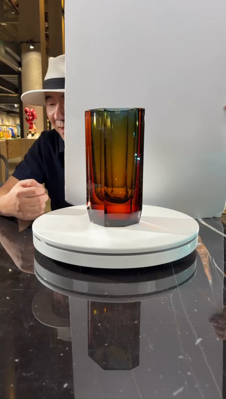 摆件CS0101068-1野兽派艺术琉璃花器小号