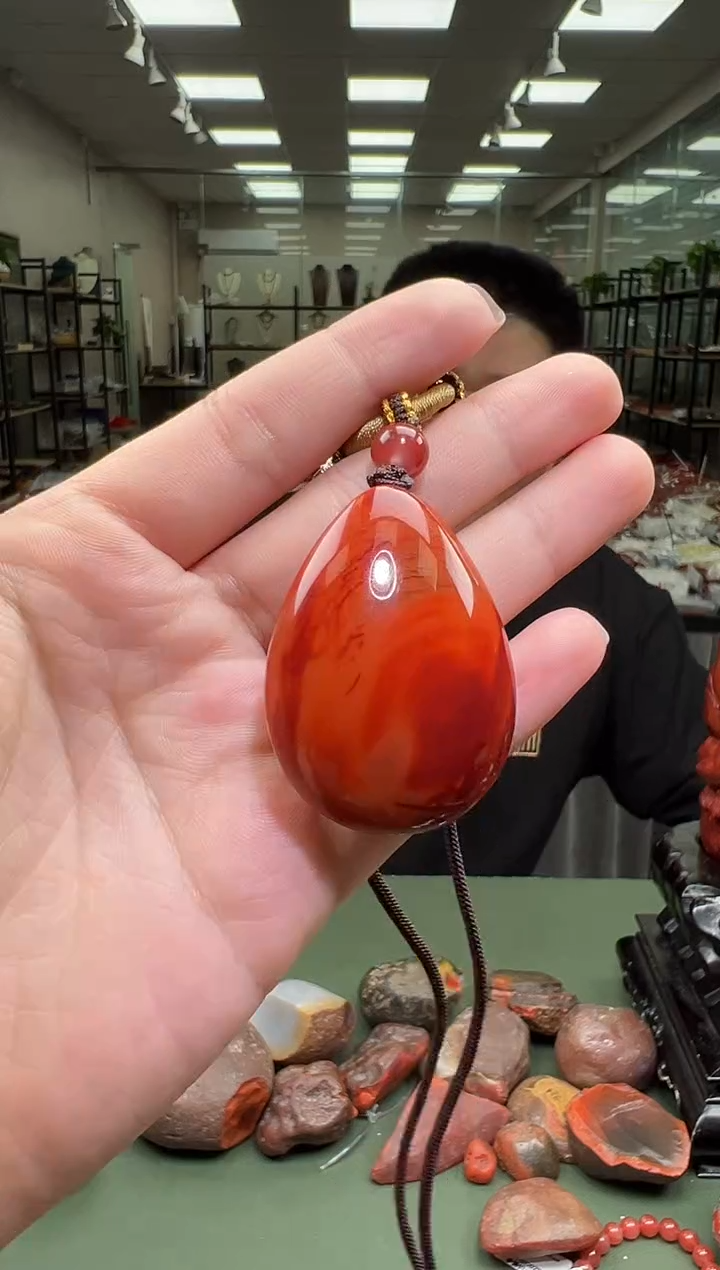 【闪购商品】南红玛瑙吊坠(不含链)未镶嵌一个多样性发