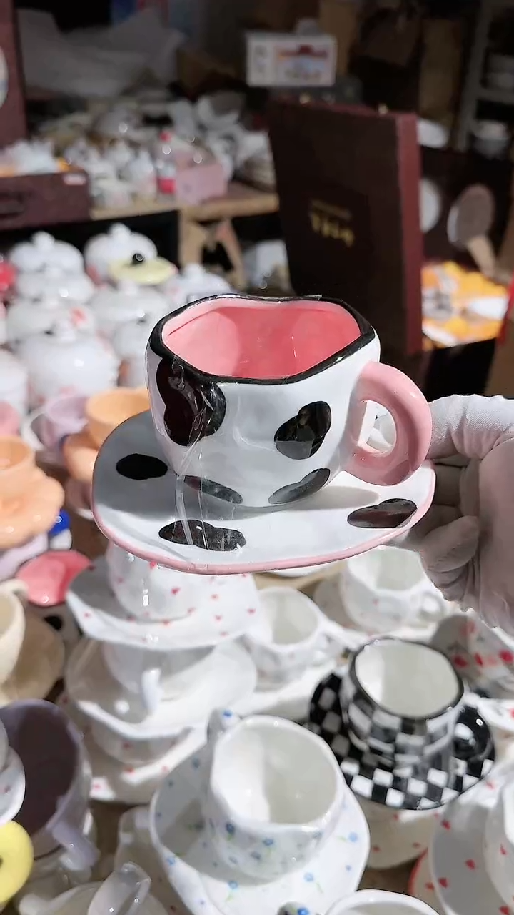 【闪购商品】瓷片咖啡杯微瑕 凑满20元包邮