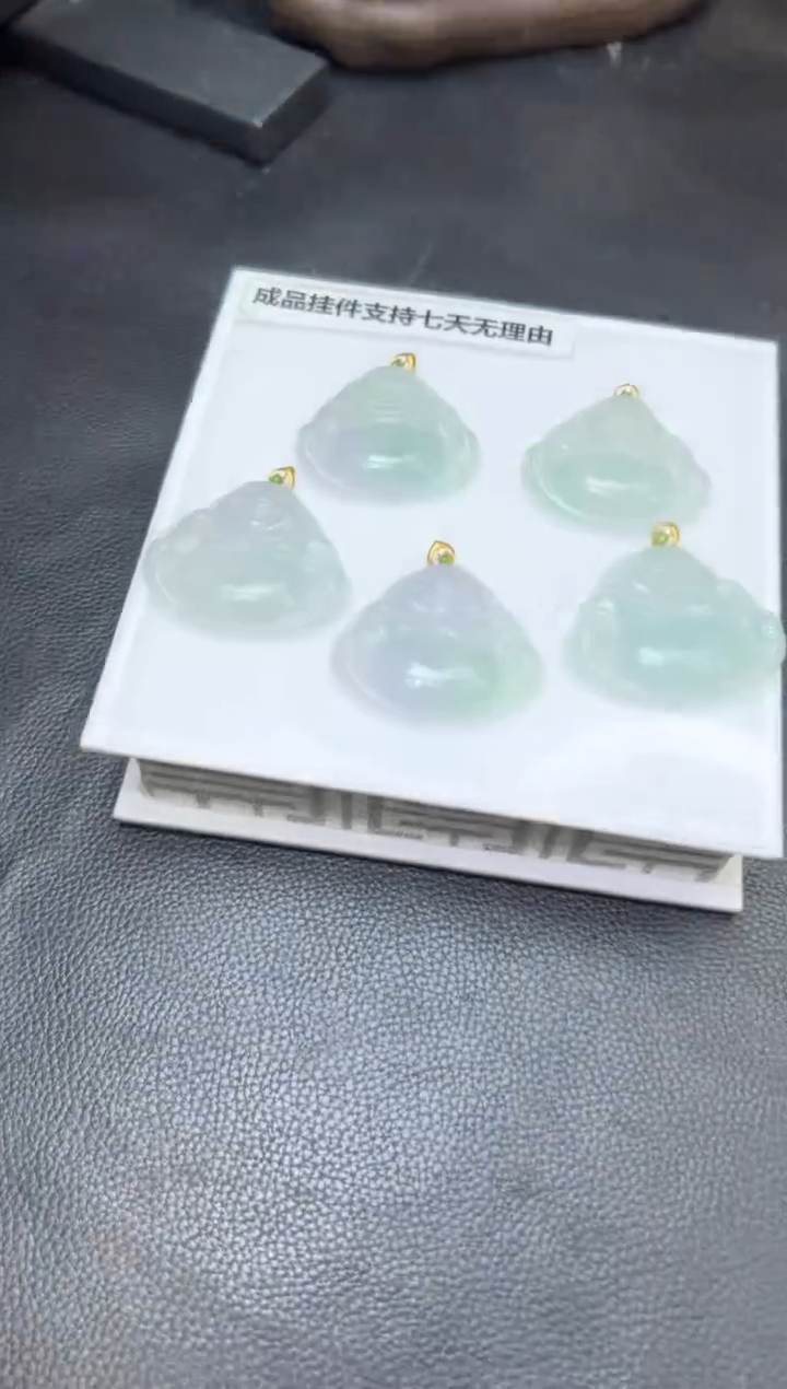 【闪购商品】翡翠颈饰18K金镶嵌XJGJ49多样性发一件