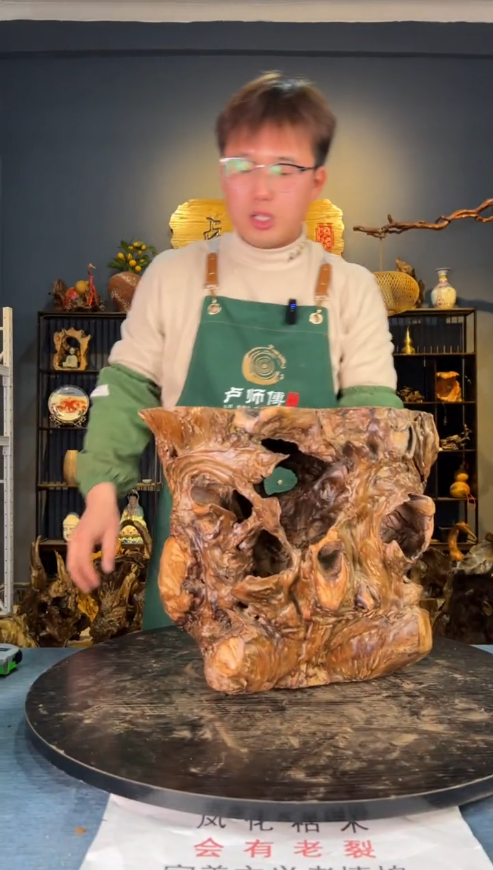 【闪购商品】木卢师傅根艺作品(不包含人物摆件）