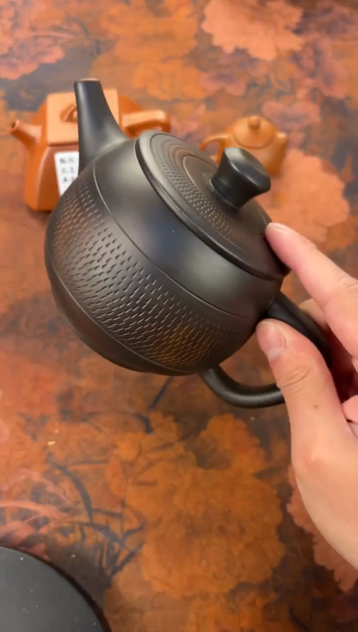 茶杯紫砂-紫陶汉瓦  孤