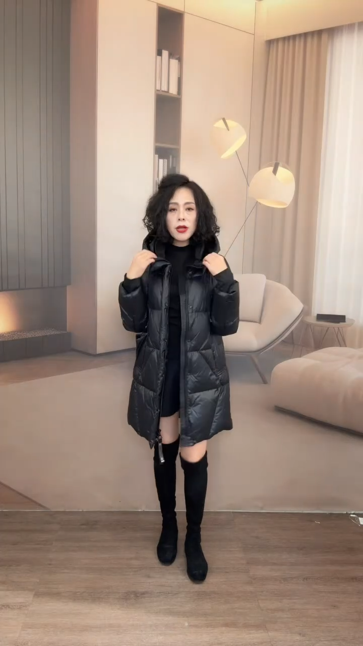 时尚减龄羽绒服6109