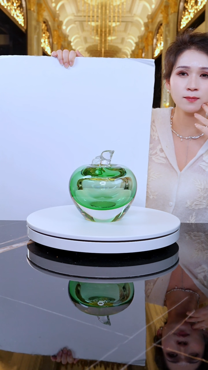 摆件YB00812绿色苹果摆件