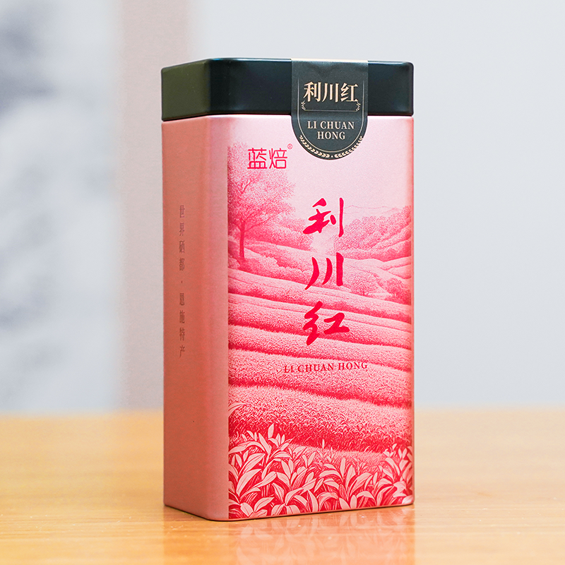 利川红工夫红茶花果香浓香型恩施硒茶商务罐装