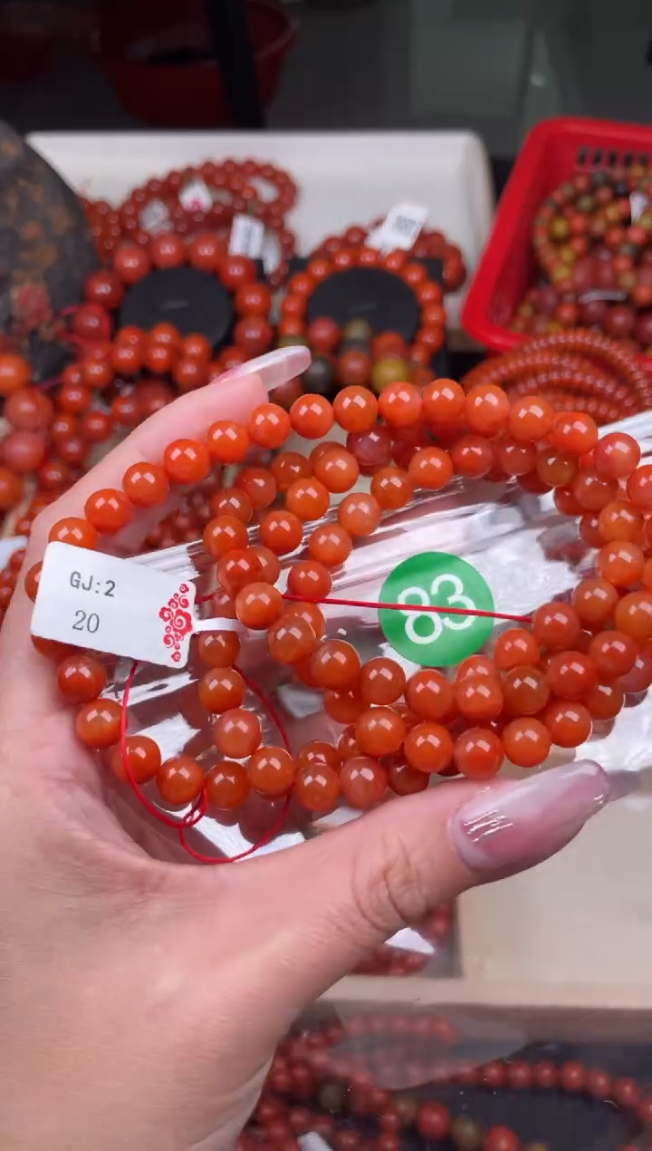 【闪购商品】南红玛瑙珠宝奇石未镶嵌83-7+