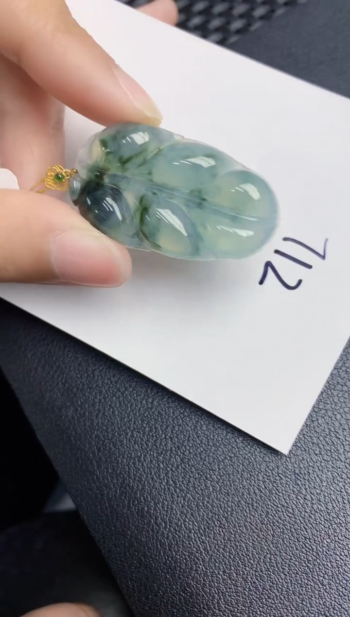 【闪购商品】翡翠颈饰18K金镶嵌000000000