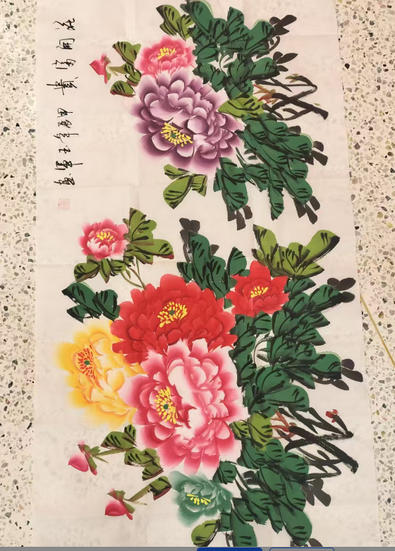 橱窗展示/大志文化WH/宣纸国画 /带证书