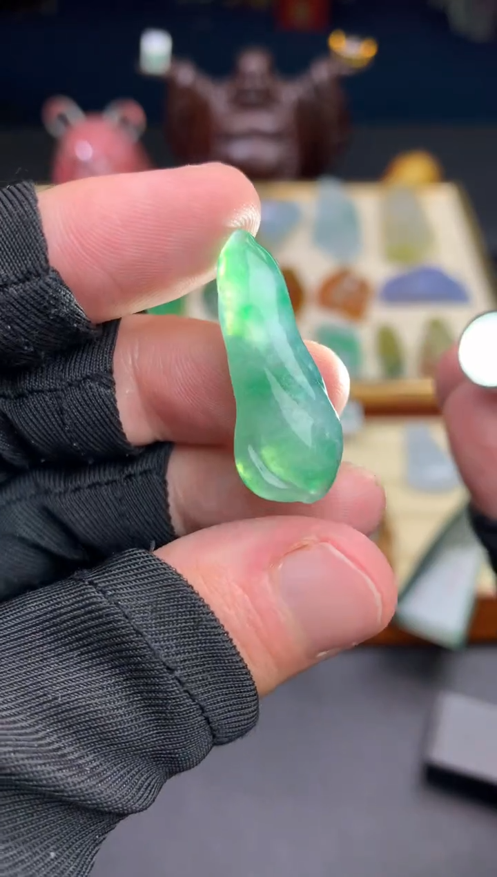 未镶嵌定制翡翠天然翡翠裸石