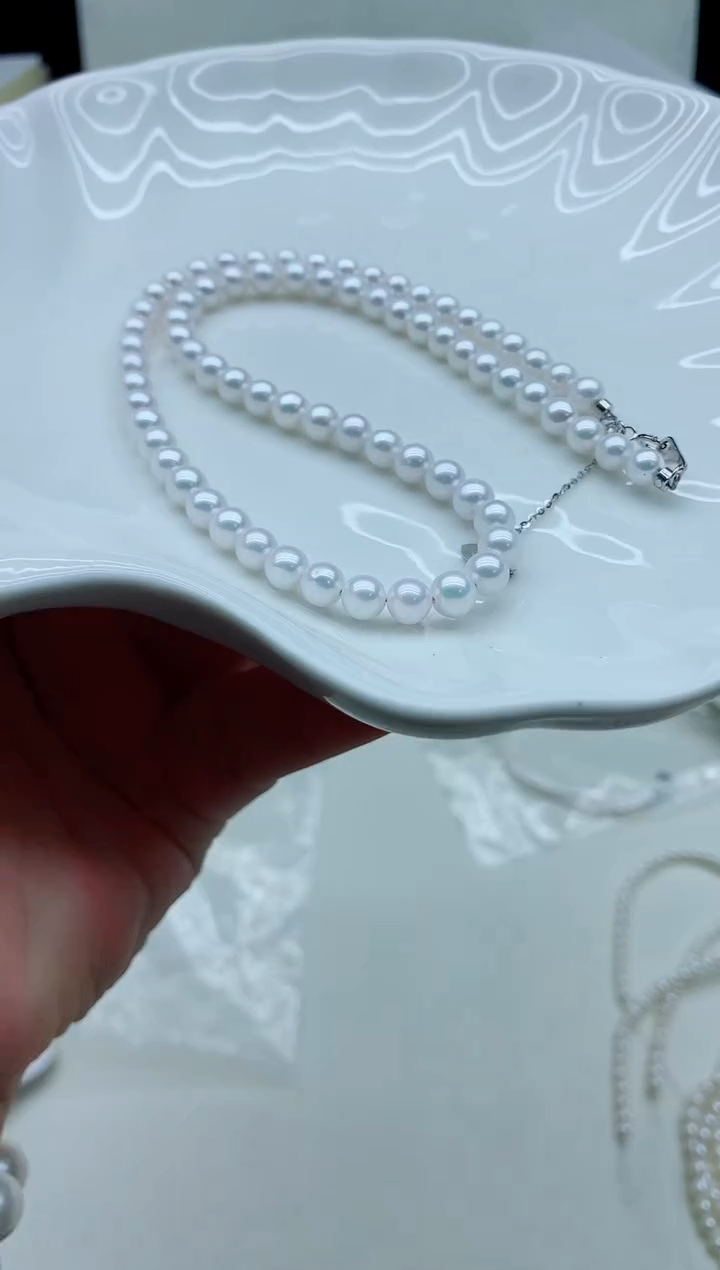 淡水珍珠未镶嵌颈饰淡水珍珠项链