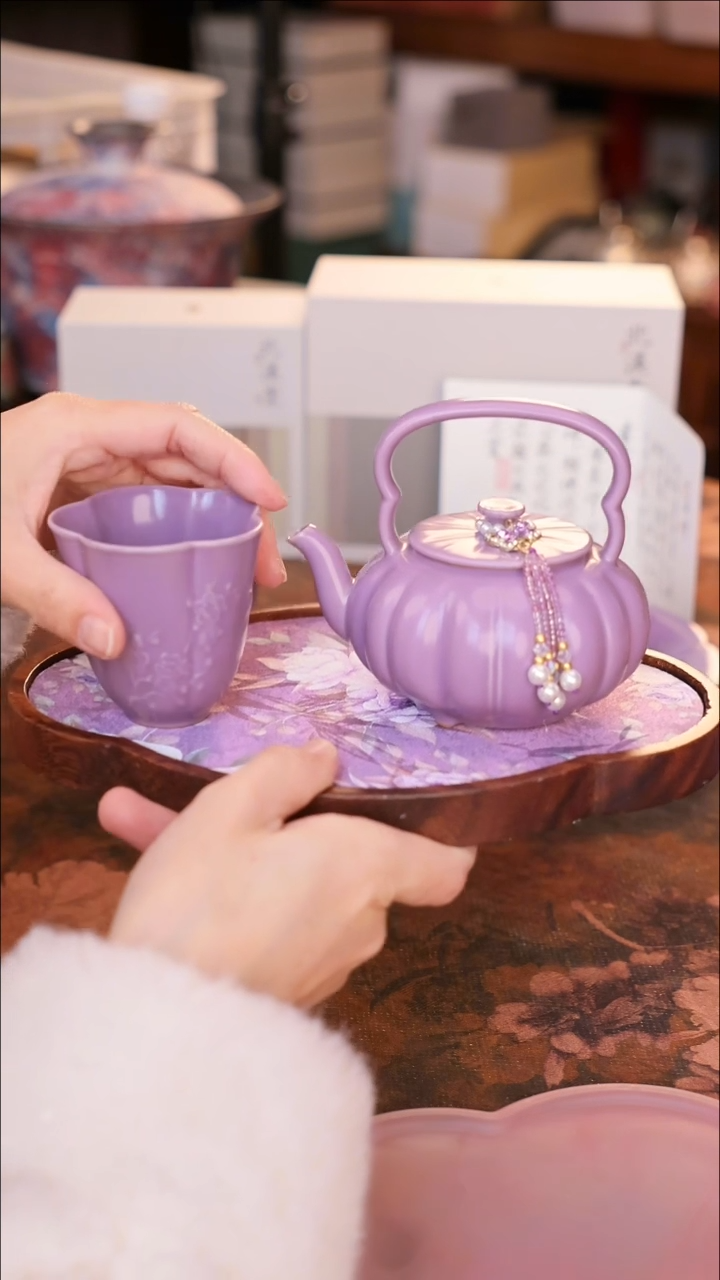 【闪购商品】陶瓷茶具（无礼盒无茶盘）@@A11134