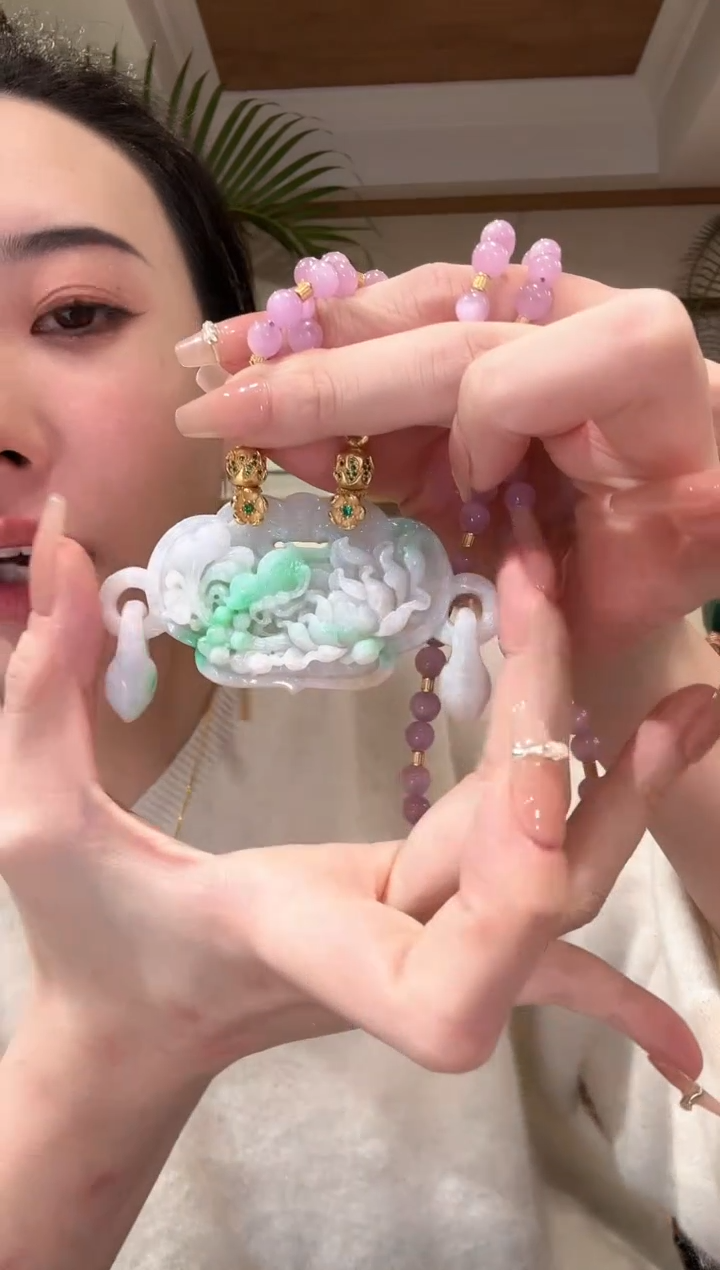 【闪购商品】翡翠颈饰未镶嵌国风