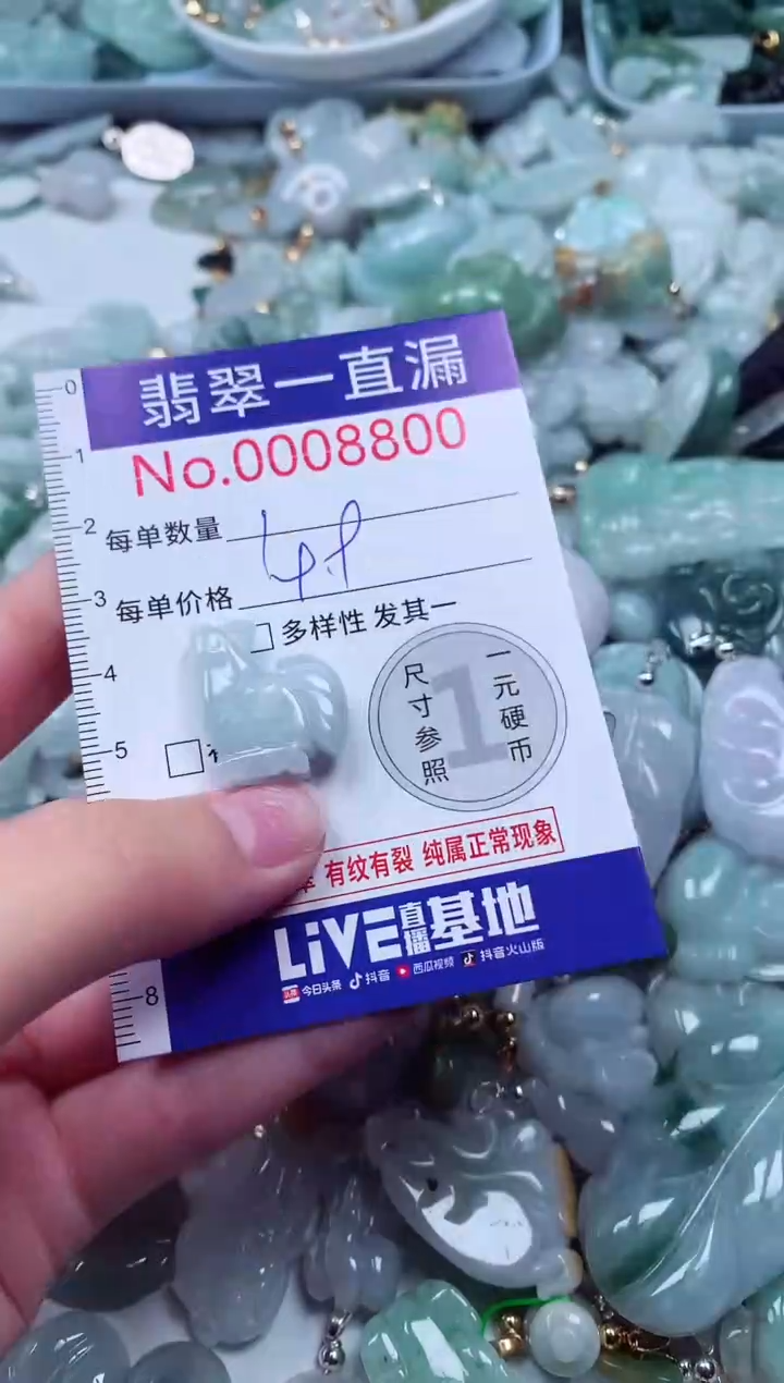 吊坠(不含链)未镶嵌翡翠8800
