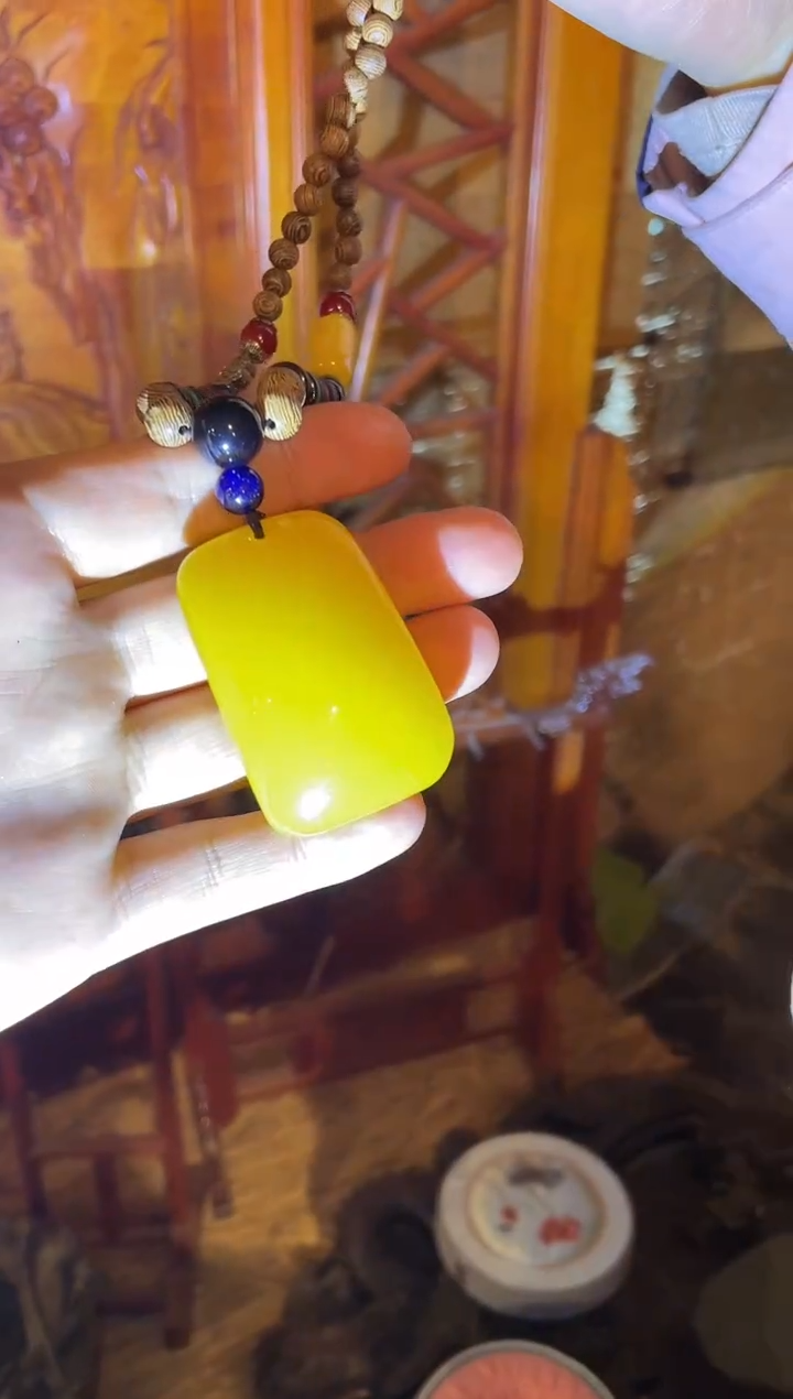 【闪购商品】蜜蜡颈饰未镶嵌蜜小