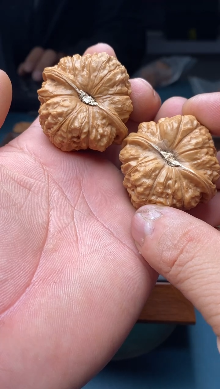 把件文玩核桃南瓜墩a985