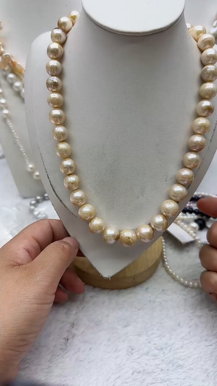 淡水珍珠未镶嵌套链1