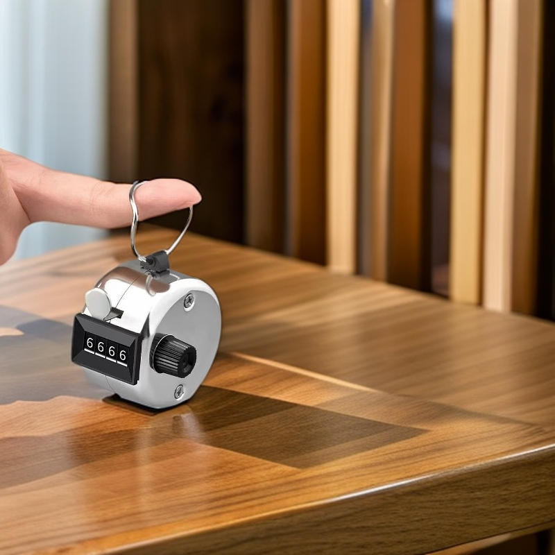 金属手按计数神器