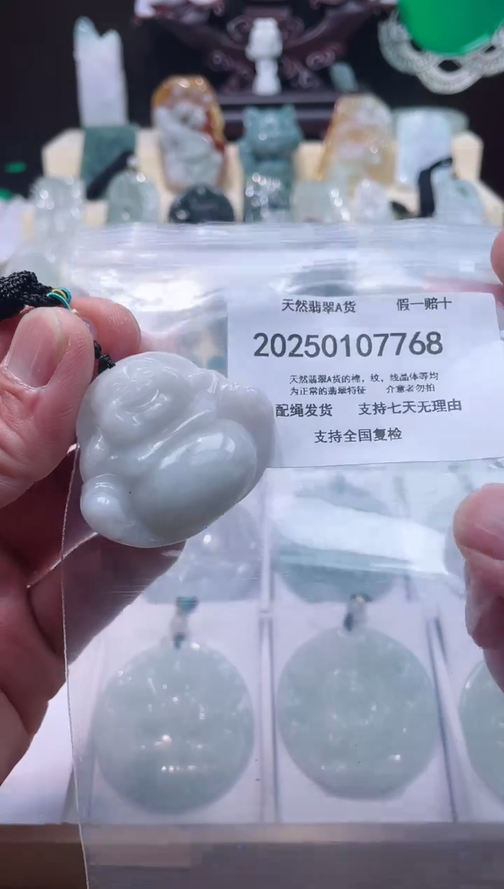 【闪购商品】翡翠颈饰未镶嵌闪购商品8号店200250010026