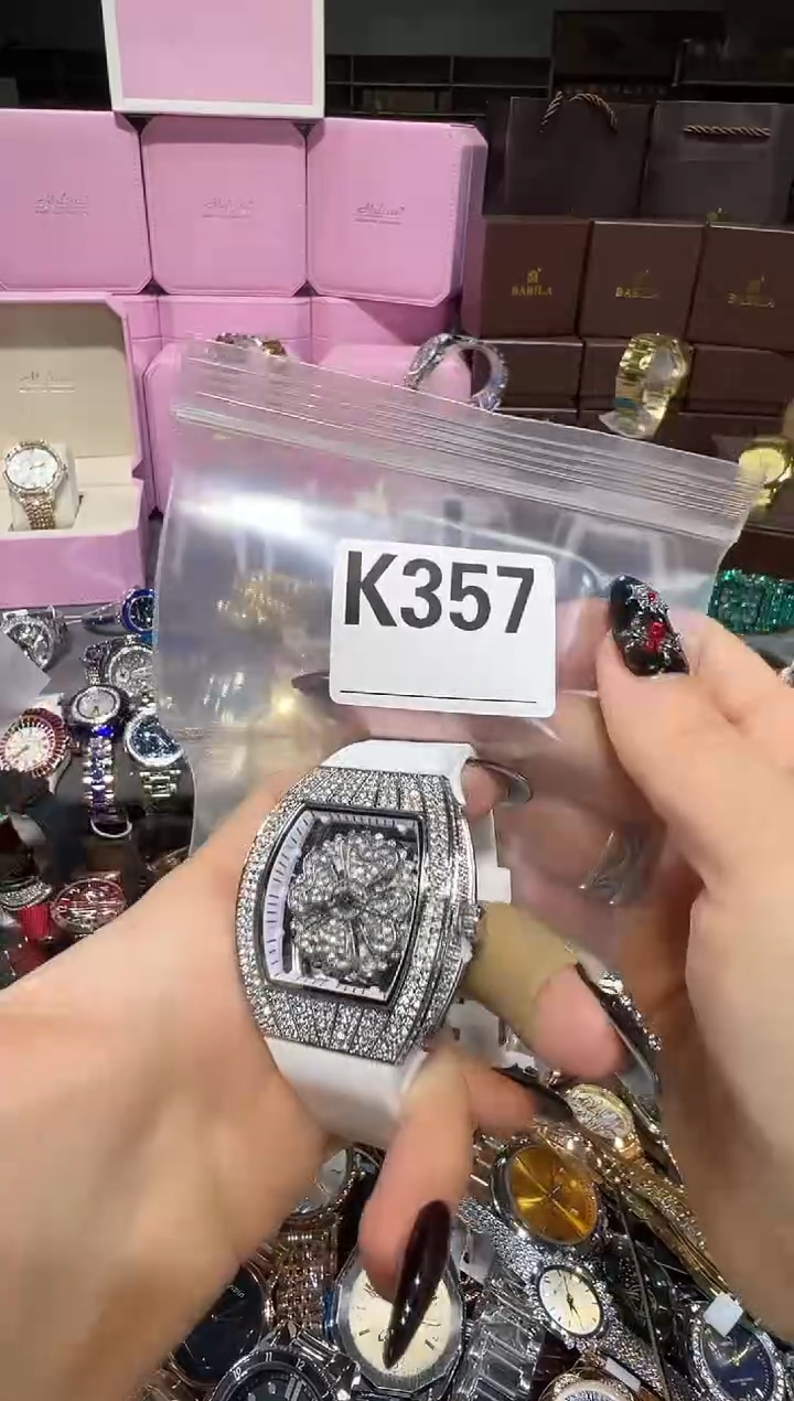 石英机芯不锈钢不锈钢直播定闪专用